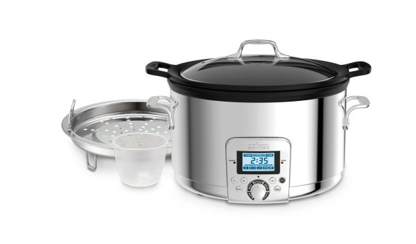 All Clad 5 Qt high quality Copper Stainless Steel Multi Slow Cooker