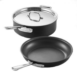 3-Piece Cookware Set / Hard Anodized - Packaging Damage